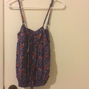 Cute floral tank